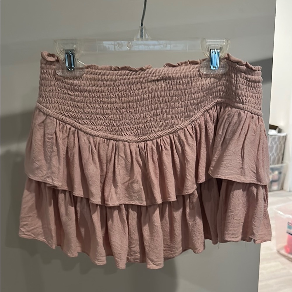 Pink Ruffled Women's Skirt rock n rags
